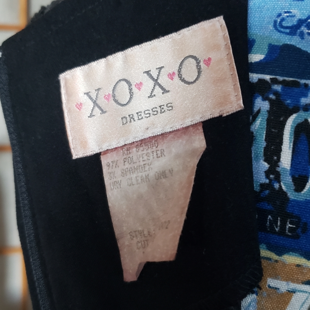 Vintage XOXO Little black dress - Picture 4 of 5